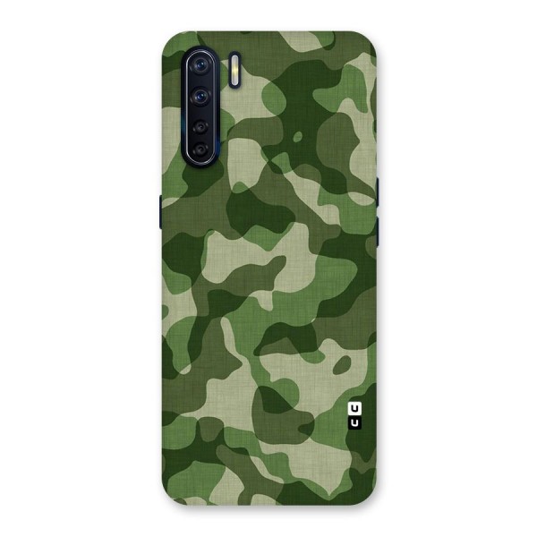 Camouflage Pattern Art Back Case for Oppo F15