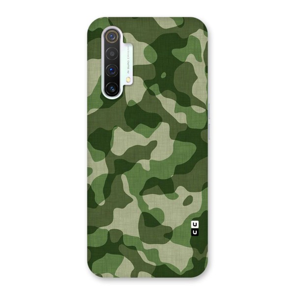 Camouflage Pattern Art Back Case for Realme X3