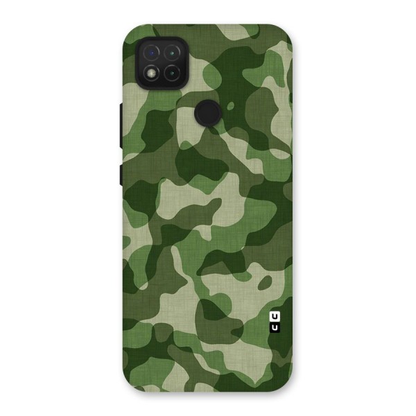 Camouflage Pattern Art Back Case for Redmi 9