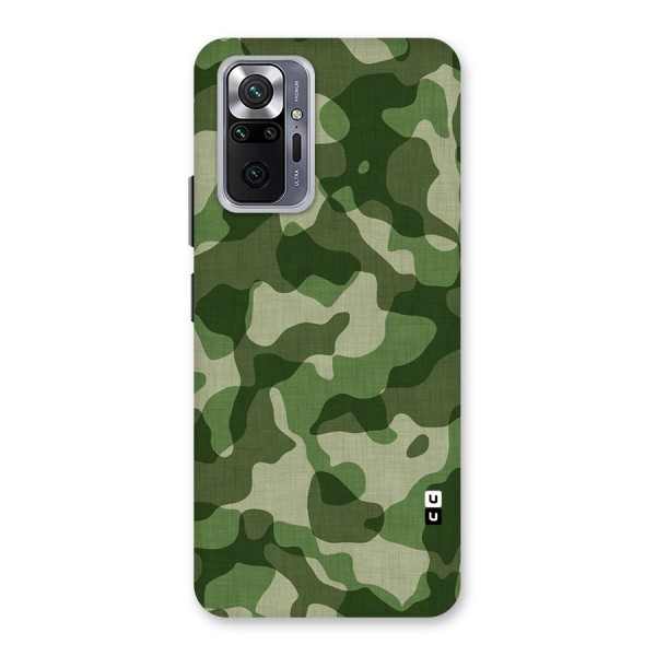 Camouflage Pattern Art Back Case for Redmi Note 10 Pro Max