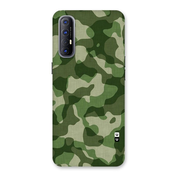 Camouflage Pattern Art Back Case for Reno3 Pro