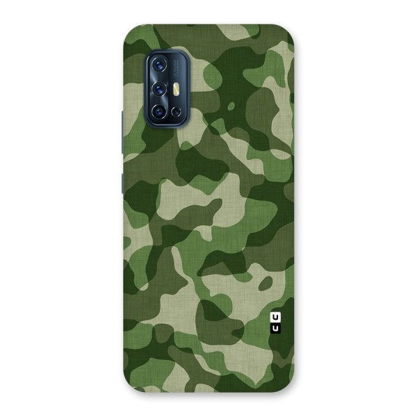 Camouflage Pattern Art Back Case for Vivo V17