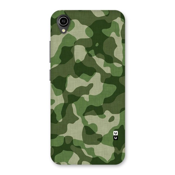 Camouflage Pattern Art Back Case for Vivo Y91i