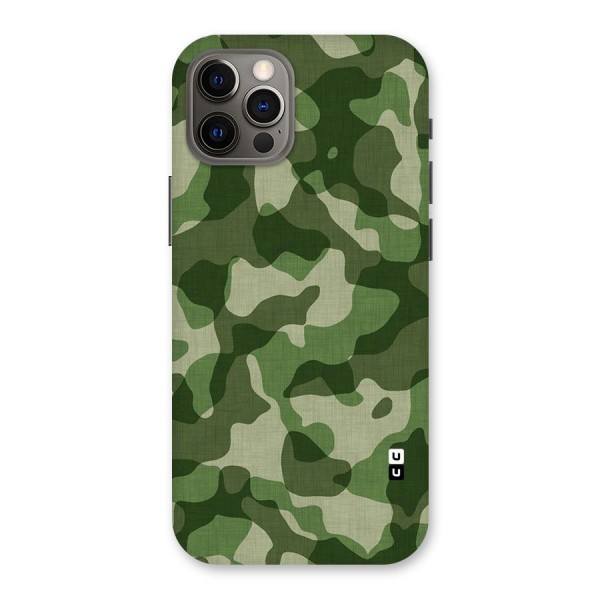 Camouflage Pattern Art Back Case for iPhone 12 Pro