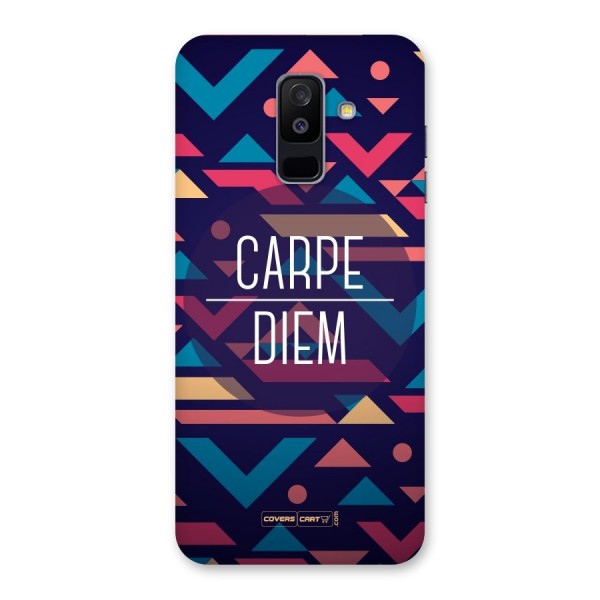 Carpe Diem Back Case for Galaxy A6 Plus