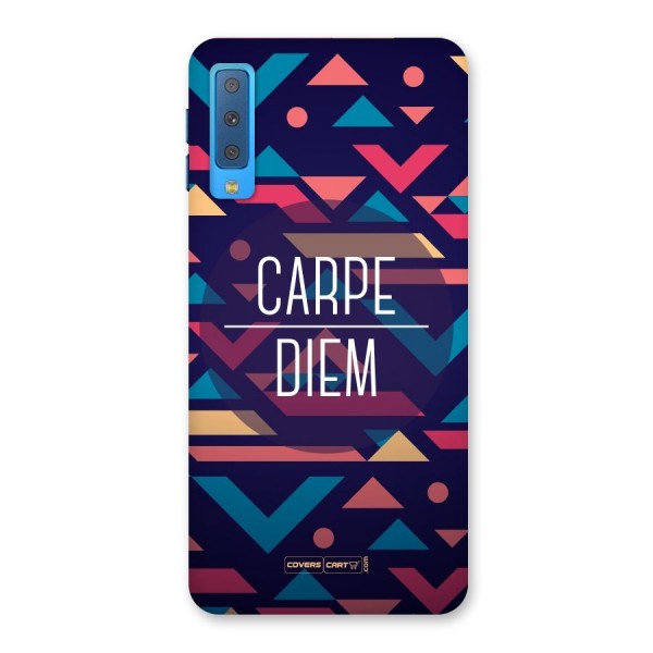 Carpe Diem Back Case for Galaxy A7 (2018)