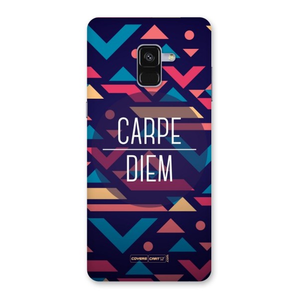 Carpe Diem Back Case for Galaxy A8 Plus