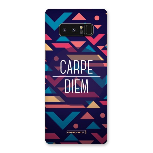 Carpe Diem Back Case for Galaxy Note 8