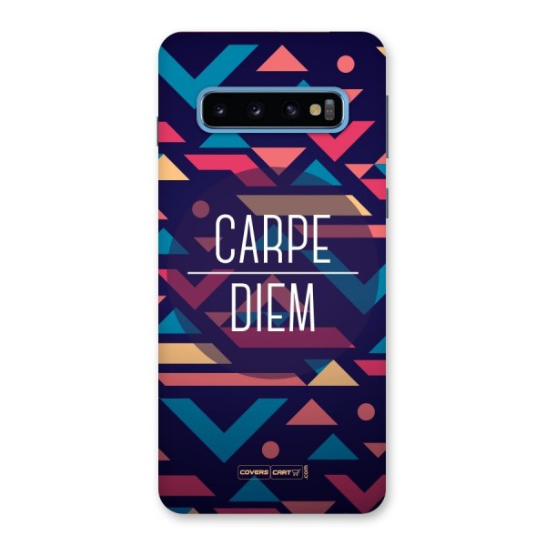 Carpe Diem Back Case for Galaxy S10