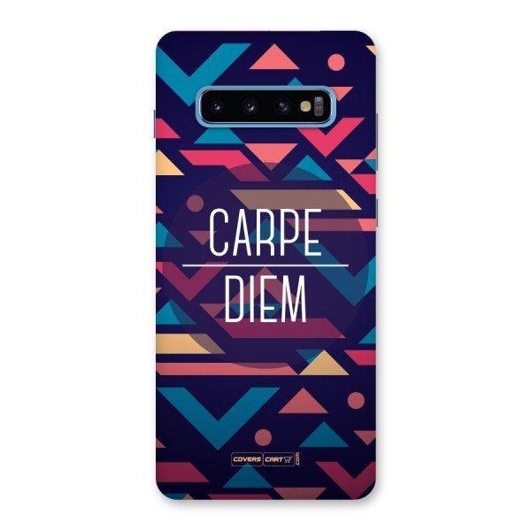 Carpe Diem Back Case for Galaxy S10 Plus