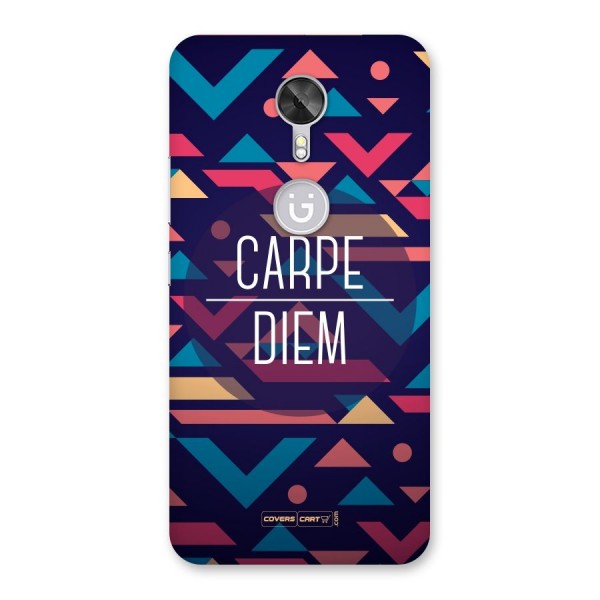 Carpe Diem Back Case for Gionee A1