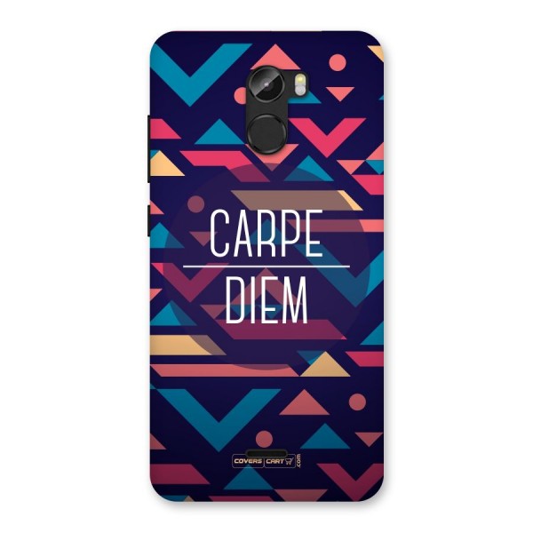 Carpe Diem Back Case for Gionee X1