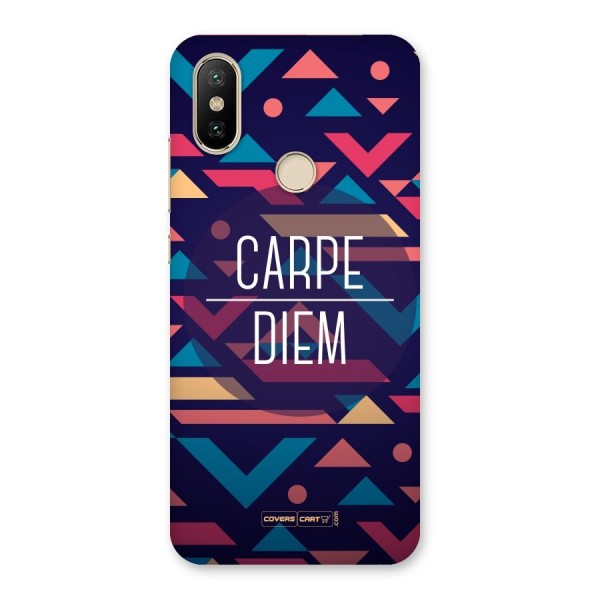 Carpe Diem Back Case for Mi A2