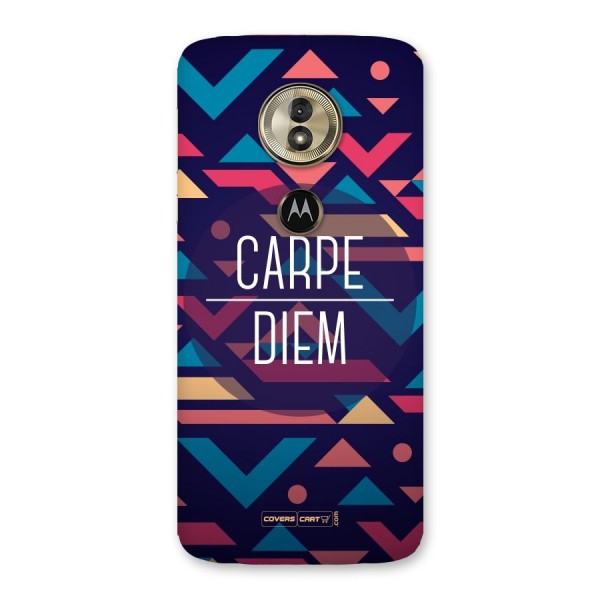 Carpe Diem Back Case for Moto G6 Play