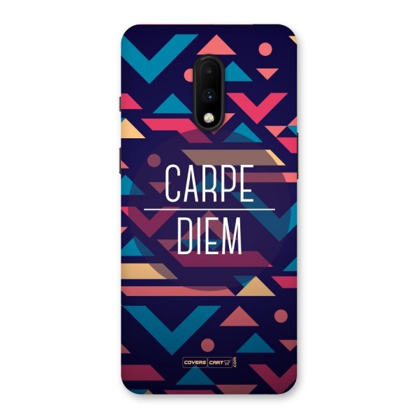 Carpe Diem Back Case for OnePlus 7