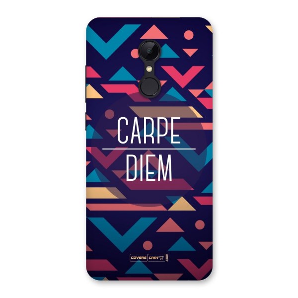 Carpe Diem Back Case for Redmi 5