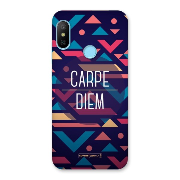 Carpe Diem Back Case for Redmi 6 Pro