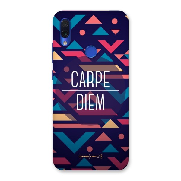 Carpe Diem Back Case for Redmi Note 7