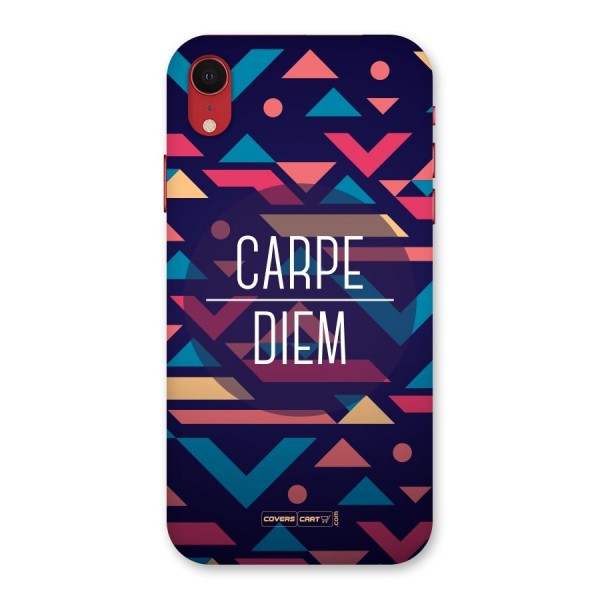 Carpe Diem Back Case for iPhone XR