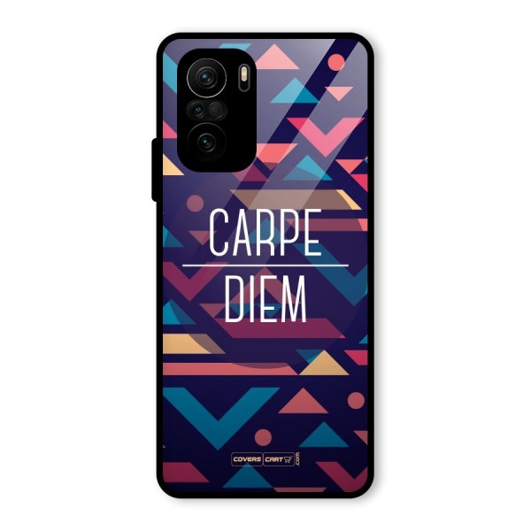 Carpe Diem Glass Back Case for Mi 11x