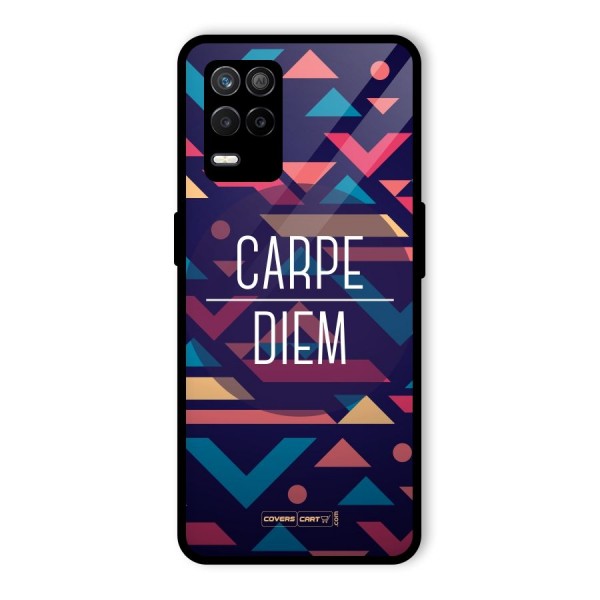 Carpe Diem Glass Back Case for Realme 8 5G