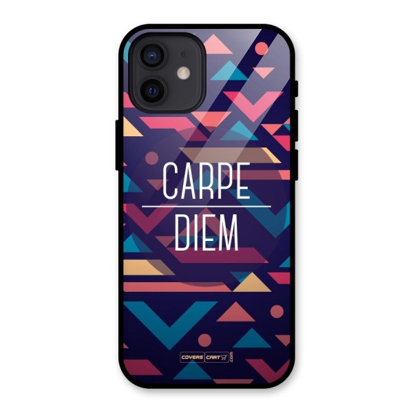 Carpe Diem Glass Back Case for iPhone 12