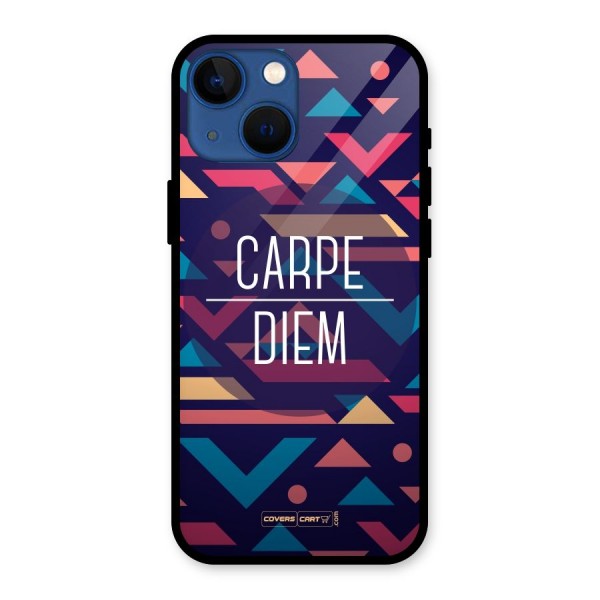 Carpe Diem Glass Back Case for iPhone 13 Mini