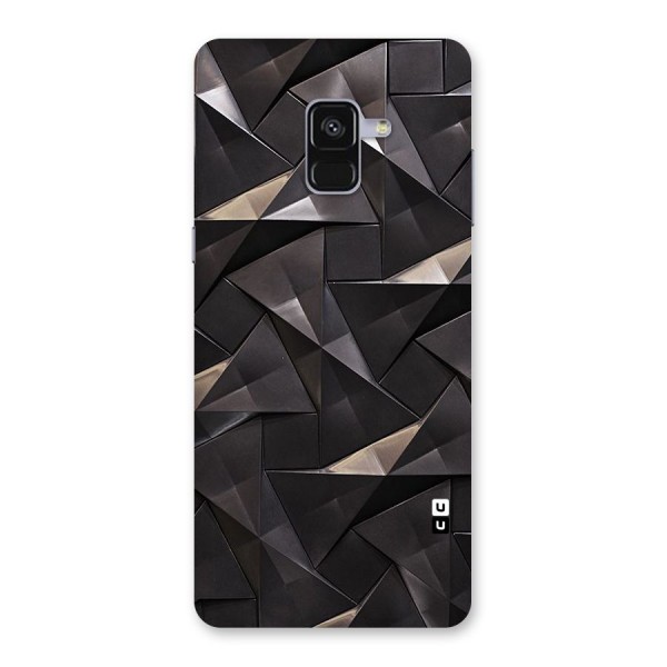 Carved Triangles Back Case for Galaxy A8 Plus