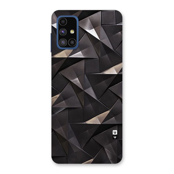 Carved Triangles Back Case for Galaxy M51
