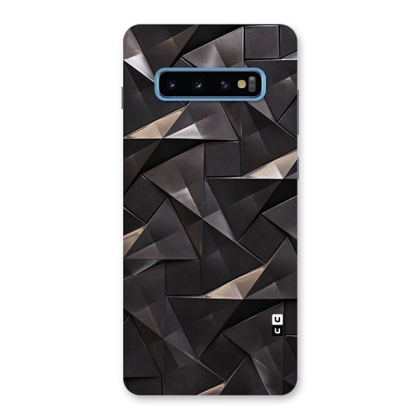 Carved Triangles Back Case for Galaxy S10 Plus