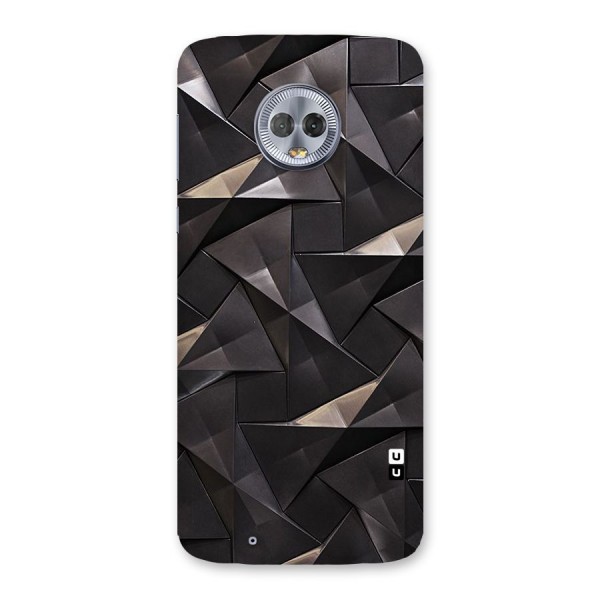 Carved Triangles Back Case for Moto G6