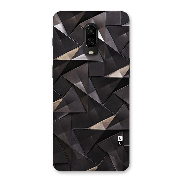 Carved Triangles Back Case for OnePlus 6T