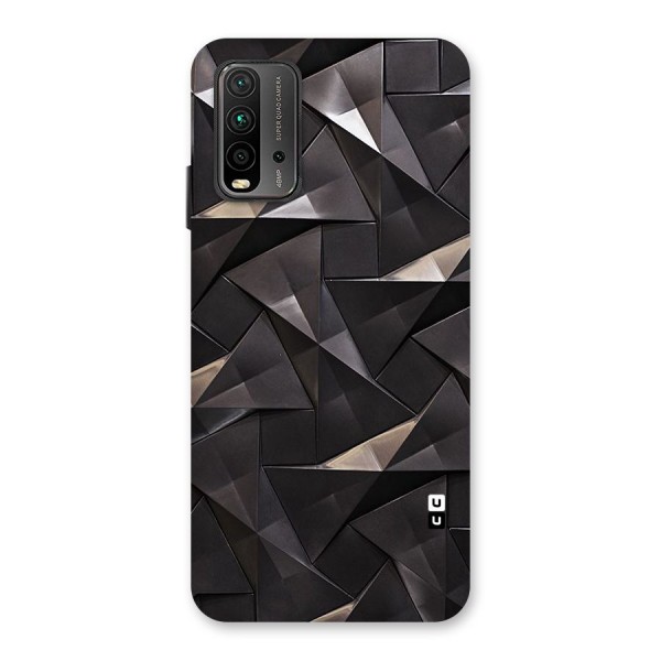 Carved Triangles Back Case for Redmi 9 Power