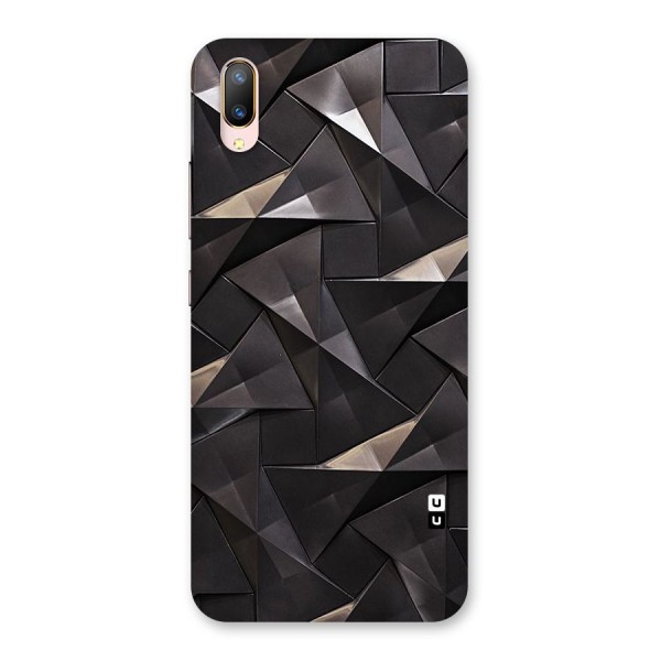 Carved Triangles Back Case for Vivo V11 Pro