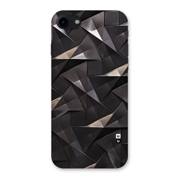 Carved Triangles Back Case for iPhone SE 2020