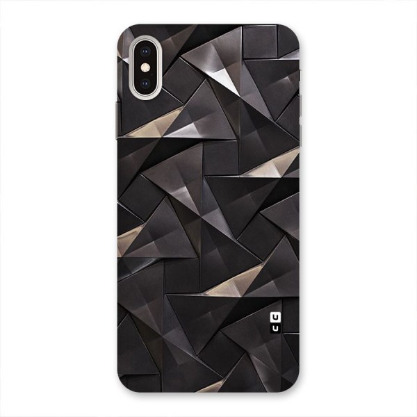Carved Triangles Back Case for iPhone XS Max