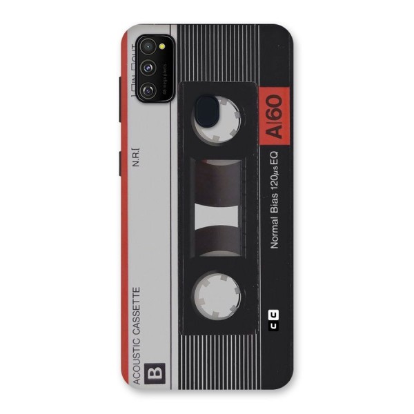 Casette Design Back Case for Galaxy M30s