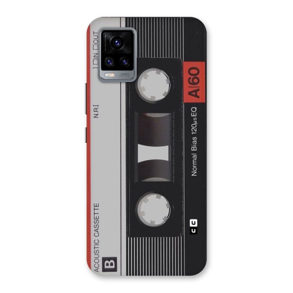 Casette Design Back Case for Vivo V20