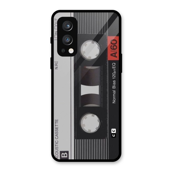 Casette Design Glass Back Case for OnePlus Nord 2 5G