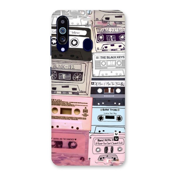 Casette Rolling Back Case for Galaxy M40