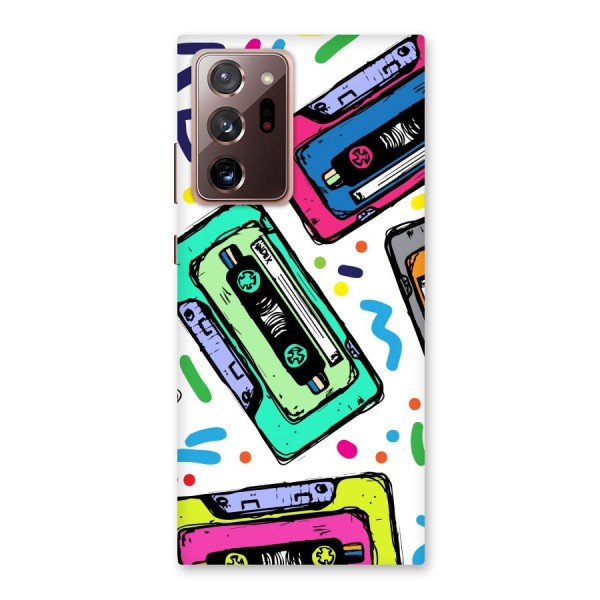 Cassette Pattern Back Case for Galaxy Note 20 Ultra
