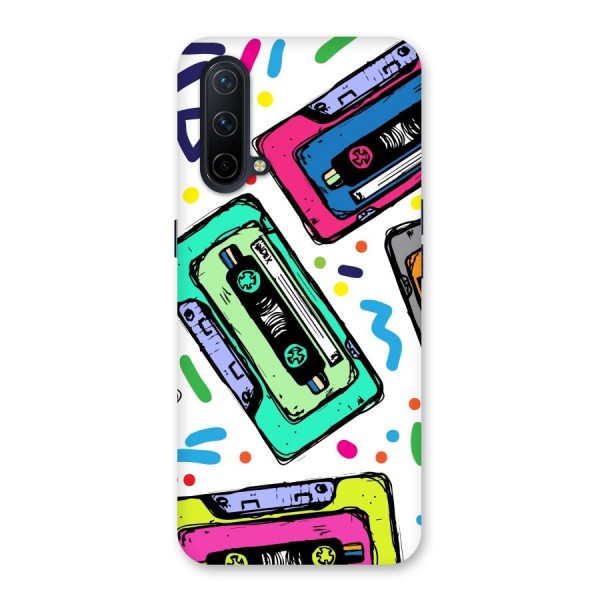 Cassette Pattern Back Case for OnePlus Nord CE 5G