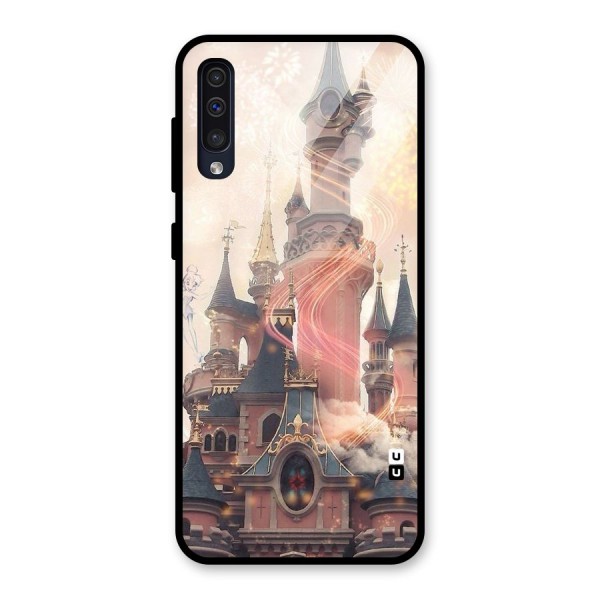Castle Glass Back Case for Galaxy A50s