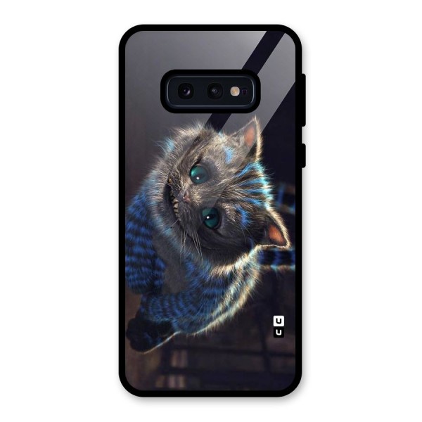 Cat Smile Glass Back Case for Galaxy S10e