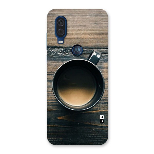 Chai On Wood Back Case for Motorola One Vision