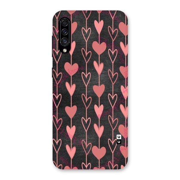 Chain Of Hearts Back Case for Galaxy A30s