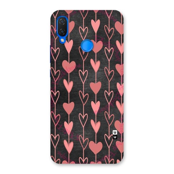 Chain Of Hearts Back Case for Huawei P Smart+