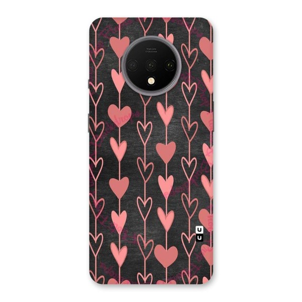 Chain Of Hearts Back Case for OnePlus 7T