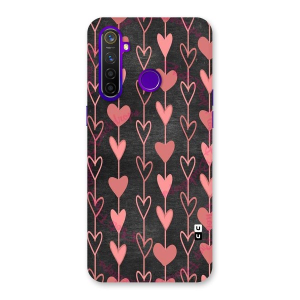 Chain Of Hearts Back Case for Realme 5 Pro