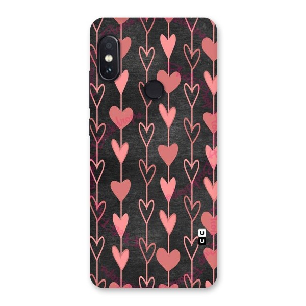 Chain Of Hearts Back Case for Redmi Note 5 Pro